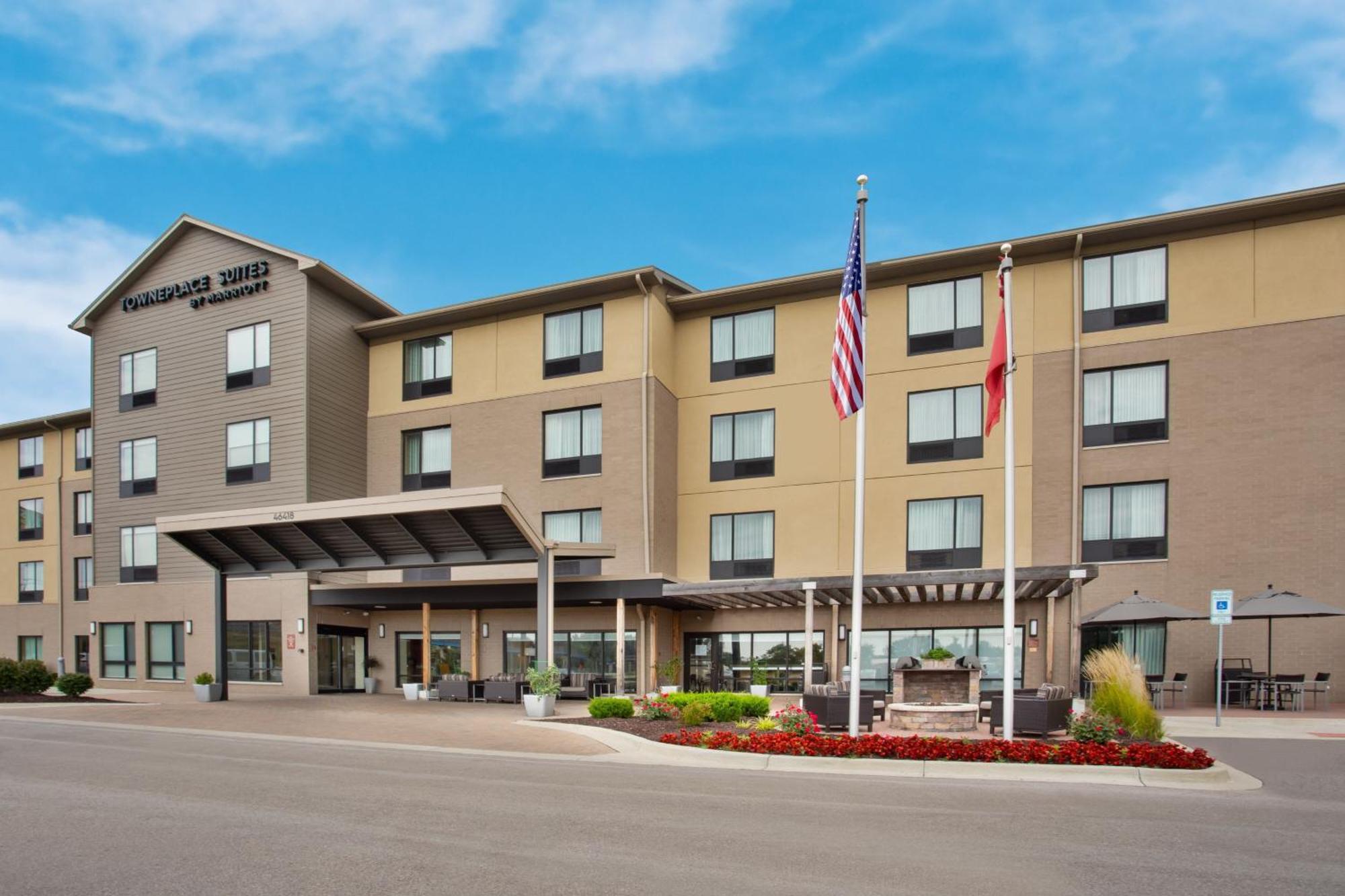Towneplace Suites By Marriott Detroit Belleville Bagian luar foto